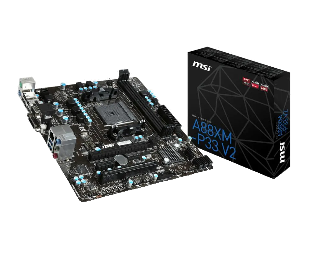 Ремонт материнских плат  MSI A88XM-P33 V2 в Краснодаре