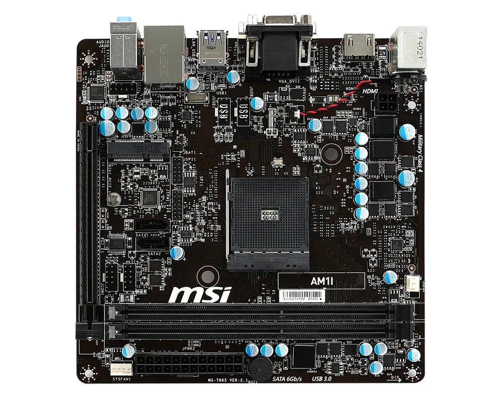 Ремонт материнских плат  MSI AM1I в Краснодаре