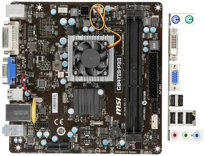Ремонт материнских плат  MSI C847IS-P33 в Краснодаре
