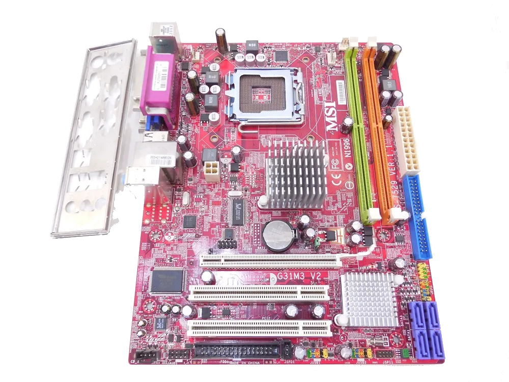 Ремонт материнских плат  MSI G31M3 V2 в Краснодаре