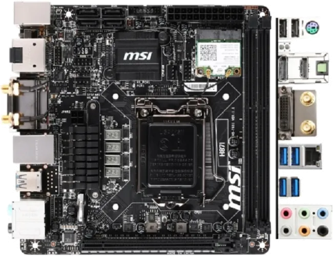 Ремонт материнских плат  MSI H87I в Краснодаре