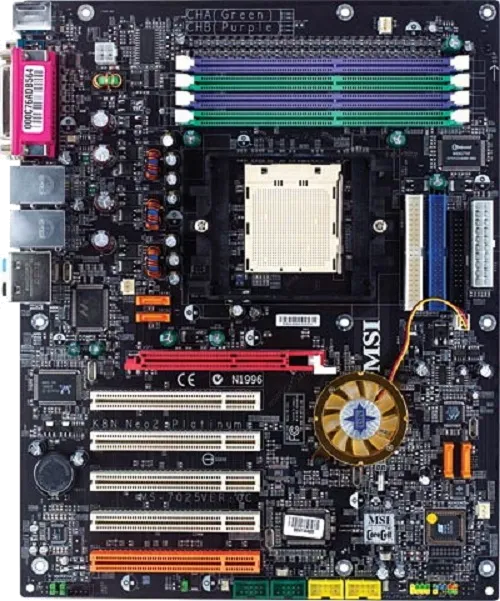 Ремонт материнских плат  MSI K8N Neo2-FX в Краснодаре