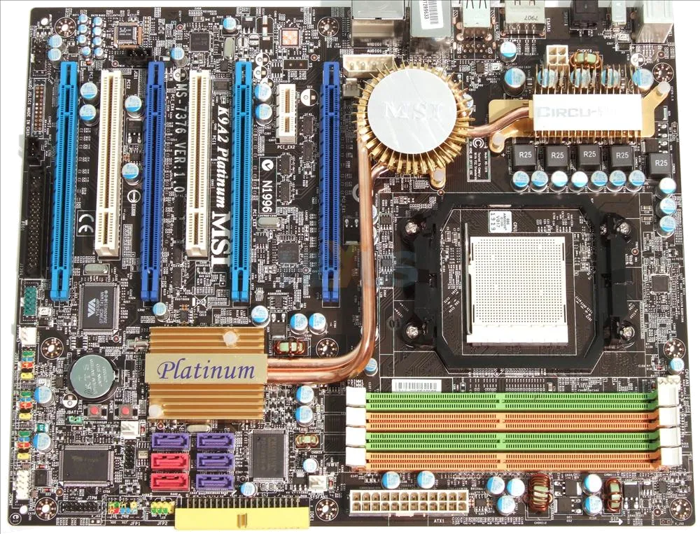 Ремонт материнских плат  MSI K9A2 Platinum V2 в Краснодаре