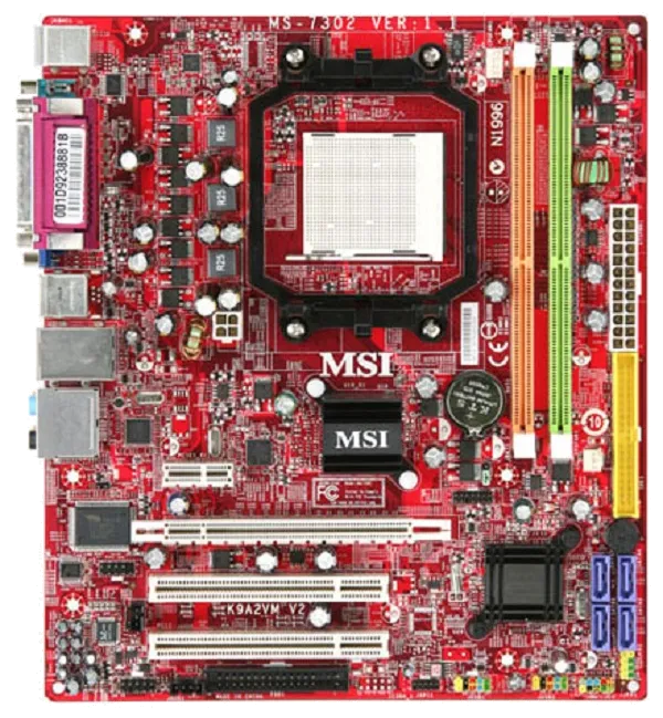 Ремонт материнских плат  MSI K9A2GM-F V3 в Краснодаре