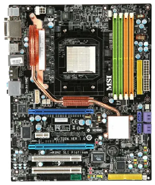 Ремонт материнских плат  MSI K9N2 SLI Platinum в Краснодаре