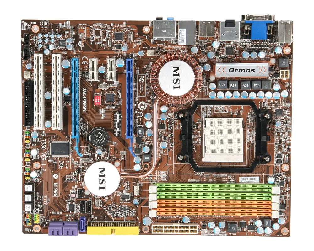 Ремонт материнских плат  MSI KA790GX-M в Краснодаре