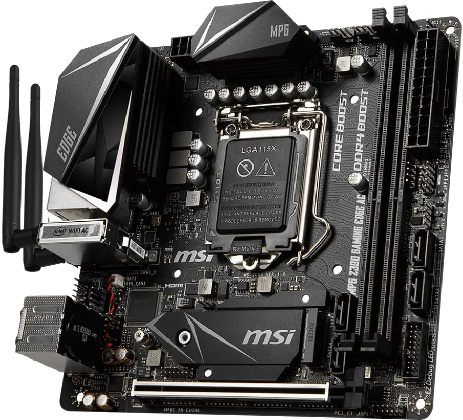 Ремонт материнских плат  MSI MPG Z390I GAMING EDGE AC в Краснодаре
