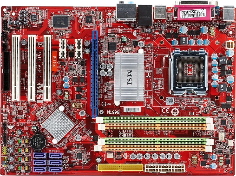 Ремонт материнских плат  MSI P43 Neo3-F в Краснодаре