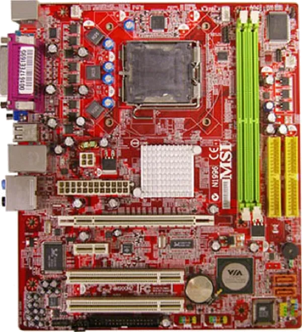 Ремонт материнских плат  MSI P4M900M в Краснодаре
