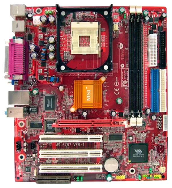 Ремонт материнских плат  MSI P4MAM-L в Краснодаре