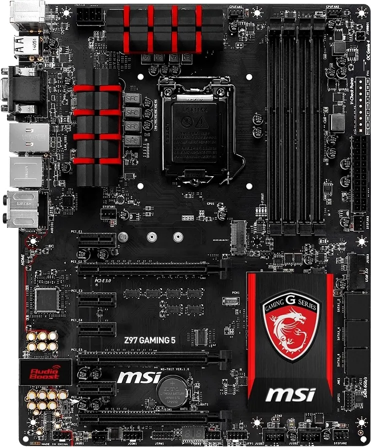 Ремонт материнских плат  MSI Z97 GAMING 5 в Краснодаре