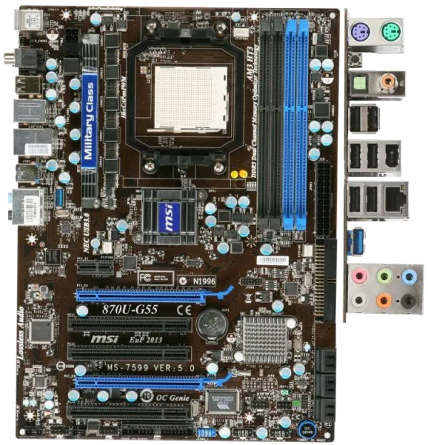 Ремонт материнских плат  MSI 870U-G55 в Краснодаре