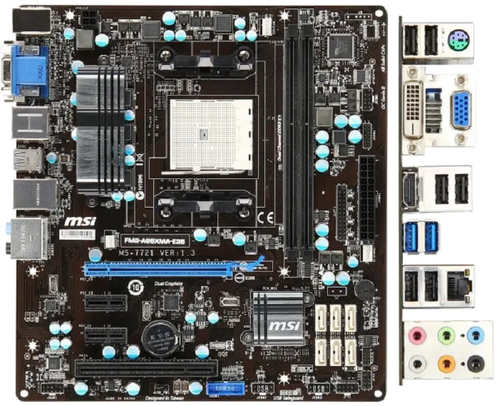 Ремонт материнских плат  MSI FM2-A85XMA-E35 в Краснодаре