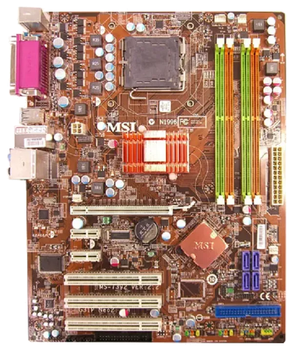 Ремонт материнских плат  MSI G31P Neo2-F в Краснодаре
