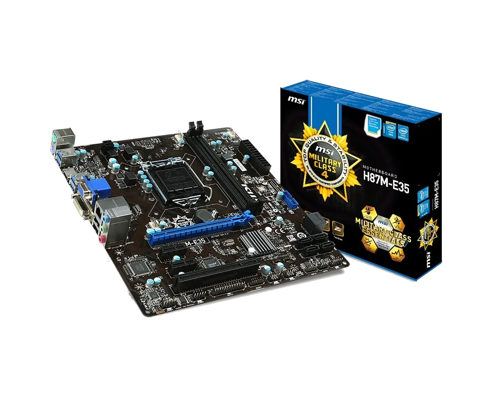 Ремонт материнских плат  MSI H87M-E35 в Краснодаре